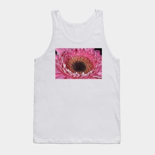 A pink Gerbera Daisy. Tank Top